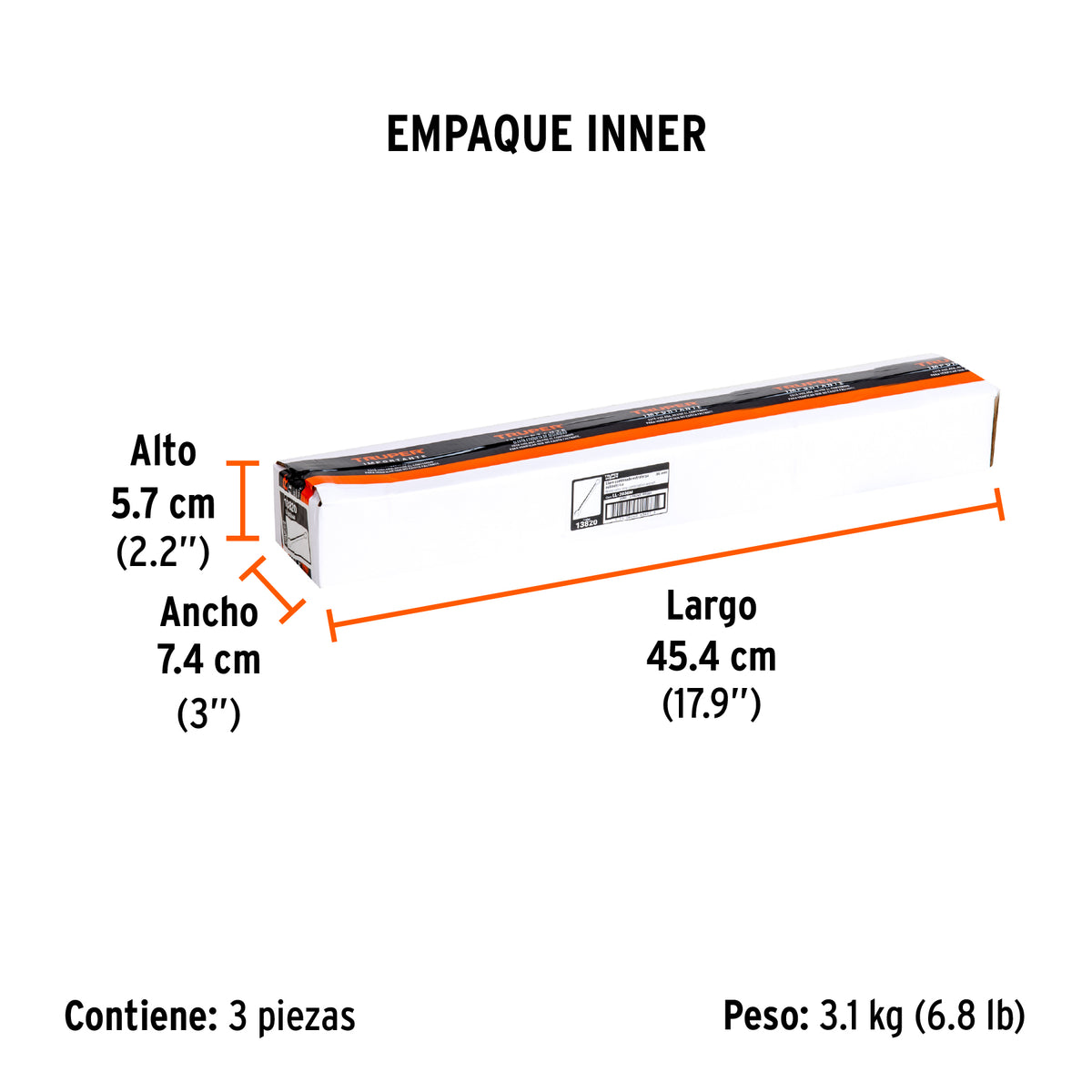 Llave combinada extralarga 36 mm x 454 mm de largo, Expert · vista 4