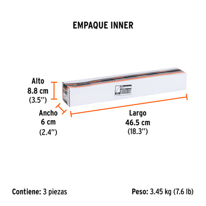 Llave combinada extralarga 38 mm x 467 mm de largo, Expert · vista 6