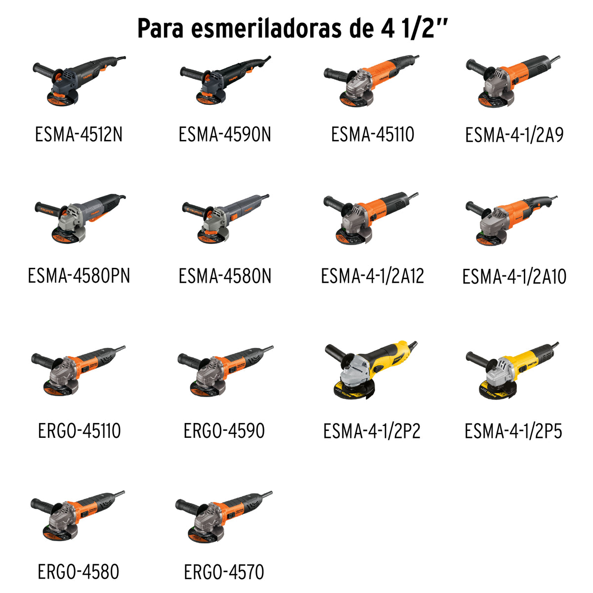 Llave de repuesto para esmeriladoras de 4-1/2" · vista 2
