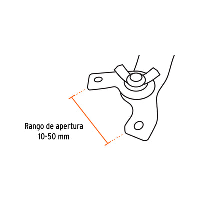 Llave de repuesto ajustable para esmeriladoras 4-1/2", 7",9" · vista 3