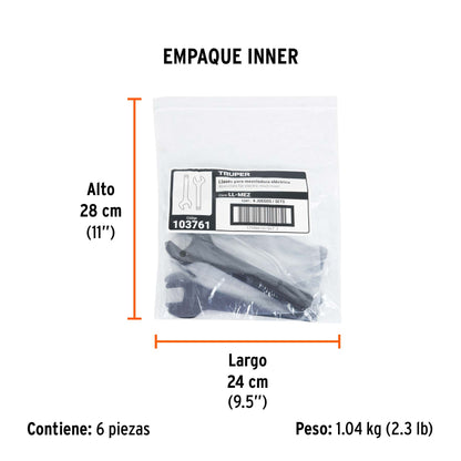 Juego de 2 llaves para MEZ-140A y MEZ-150N · vista 4
