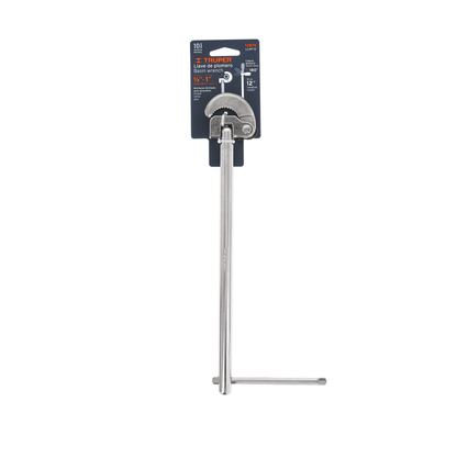 Llave de plomero 12 pulg con mordaza autoajustable