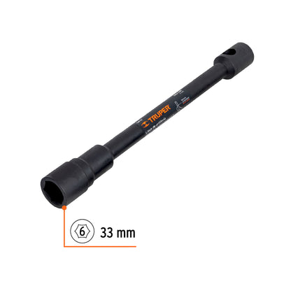 Llave de artilleria 33 mm con boca hexagonal