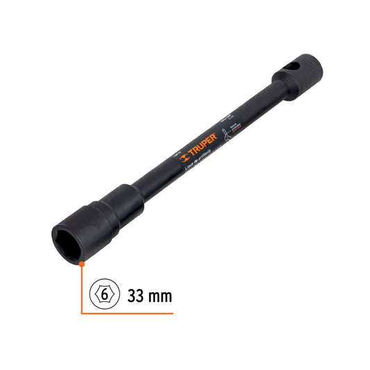 Llave de artilleria 33 mm con boca hexagonal