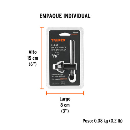 Llave para broquero BRO-5/8TP · vista 5
