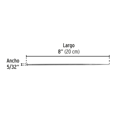 Lima para Motosierra PRETUL 5/32 pulg