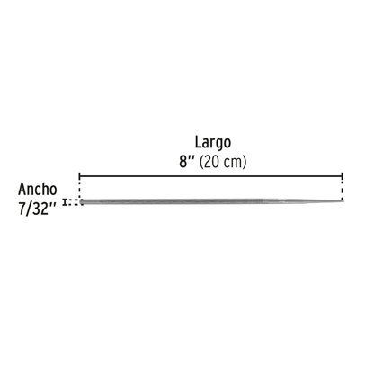 Lima para Motosierra PRETUL 7/32 pulg