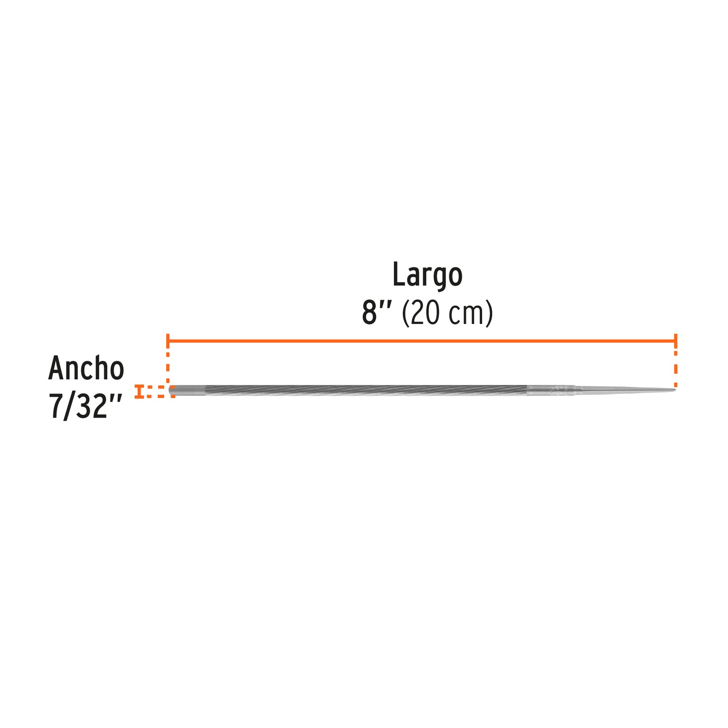 Lima Profesional para Motosierra 7/32 pulg