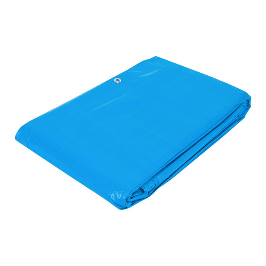 Lona Polietileno 6x12 m Azul 110g