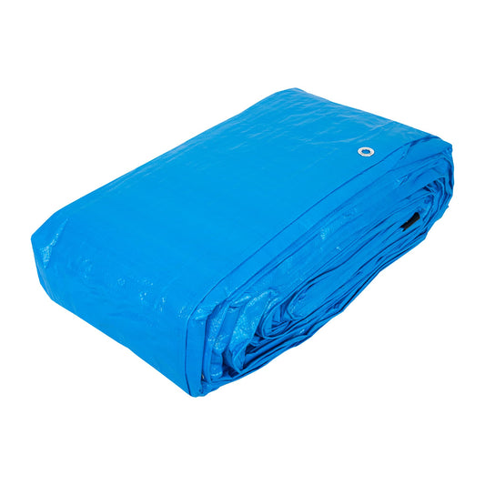 Lona Polietileno 9x14 m Azul 110g
