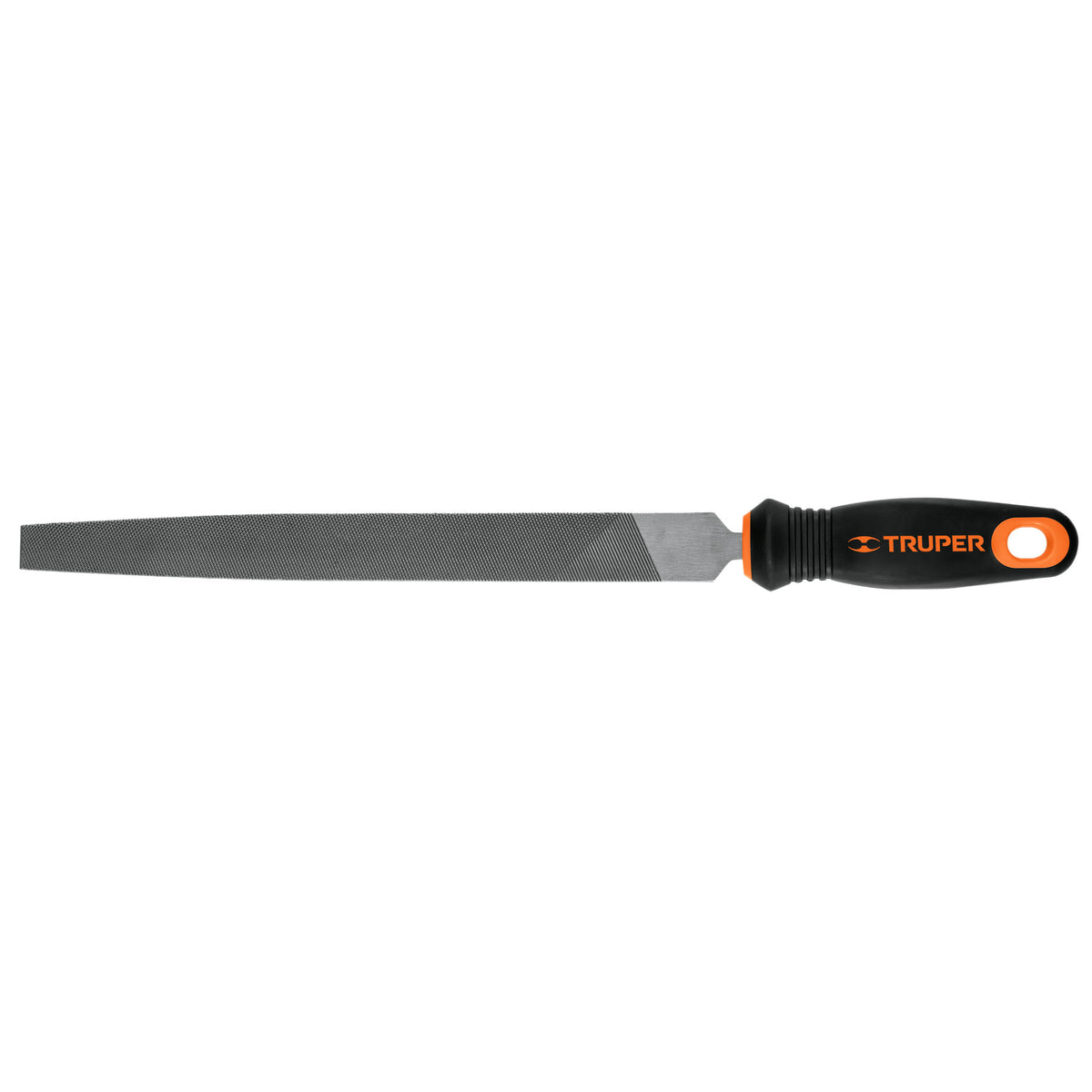 Lima plana bastarda 10" con mango Comfort Grip