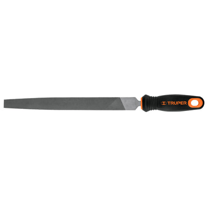 Lima plana bastarda 10" con mango Comfort Grip