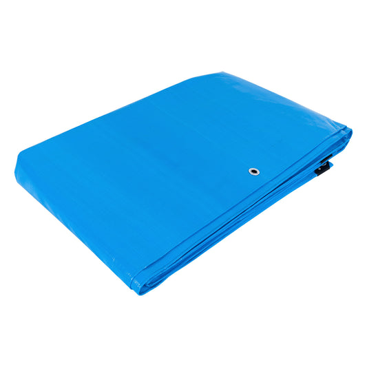 Lona Polietileno Reforzada 5x7 m Azul 180g