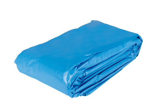 Lona Polietileno Reforzada 6x12 m Azul 180g