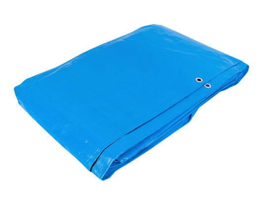 Lona Polietileno Reforzada 6x6 m Azul 180g