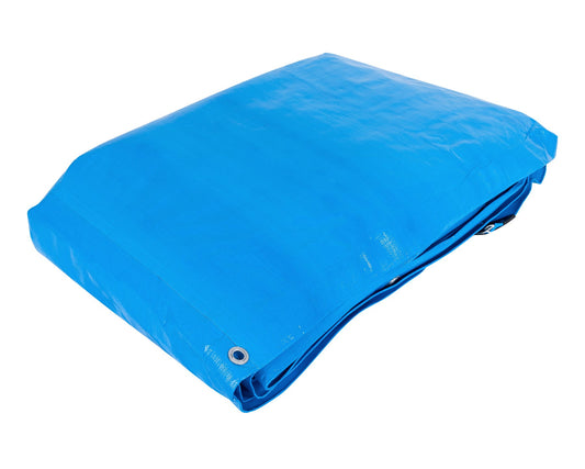 Lona Polietileno Reforzada 7x10 m Azul 180g