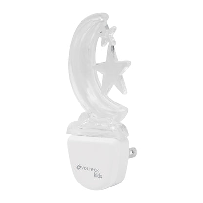 Luz de noche LED con figura de luna
