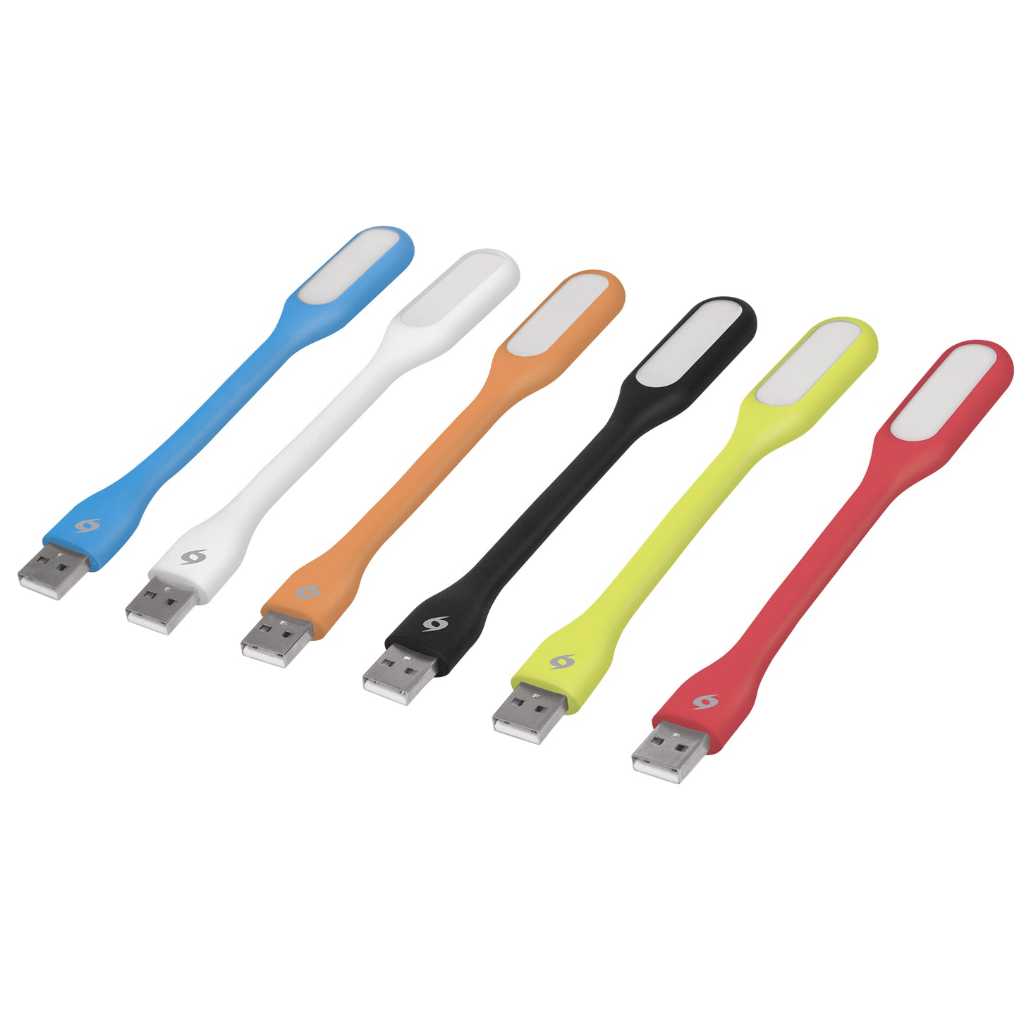 Mini lámpara flexible de 1 W con 5 LEDs para puerto USB