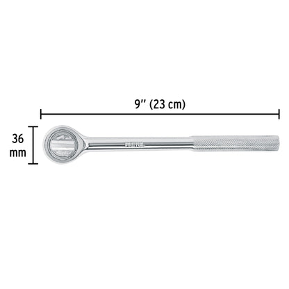 Matraca cuadro 1/2pulg cabeza redonda