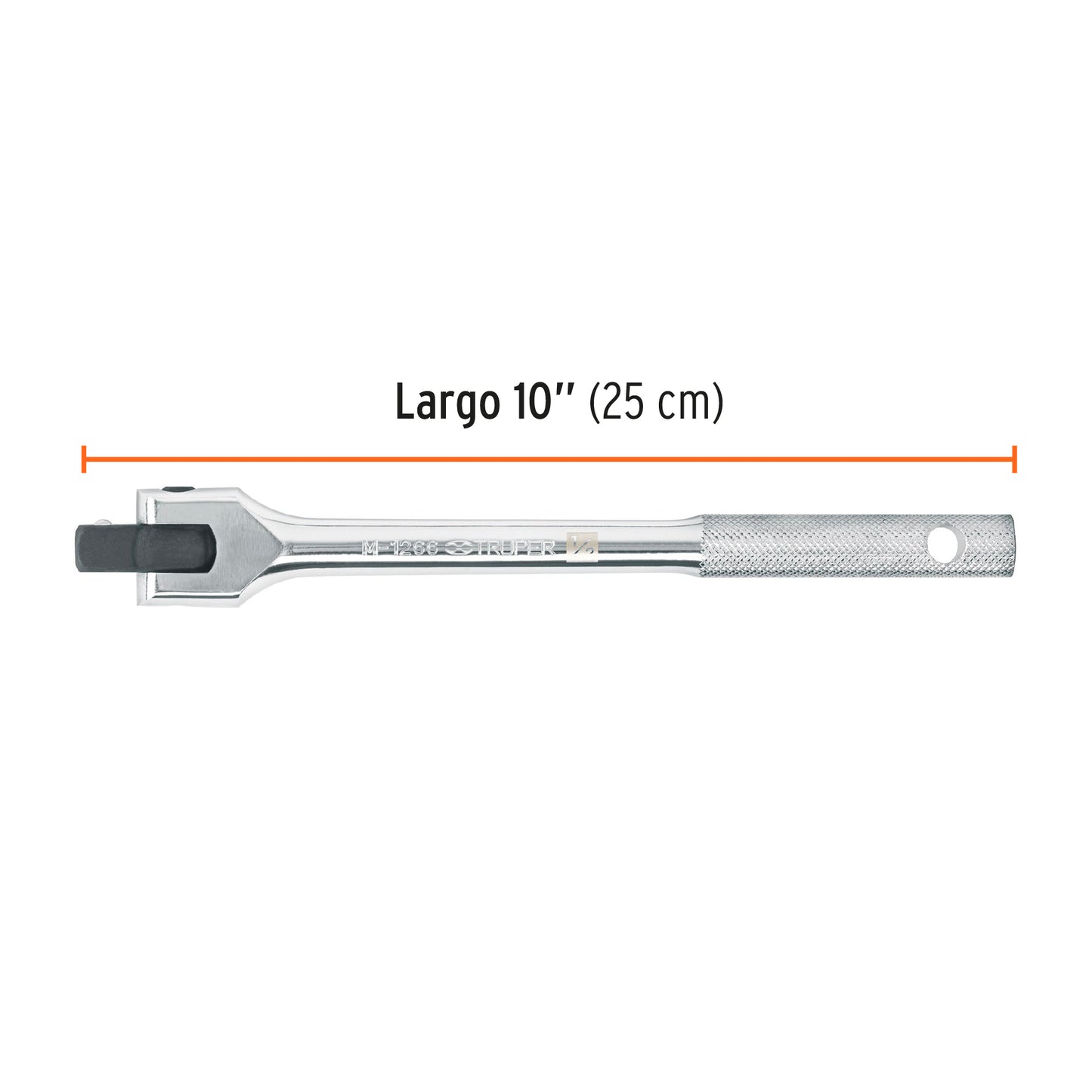 Mango articulado cuadro 1/2pulg largo 10pulg