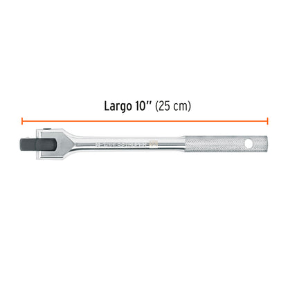 Mango articulado cuadro 1/2pulg largo 10pulg