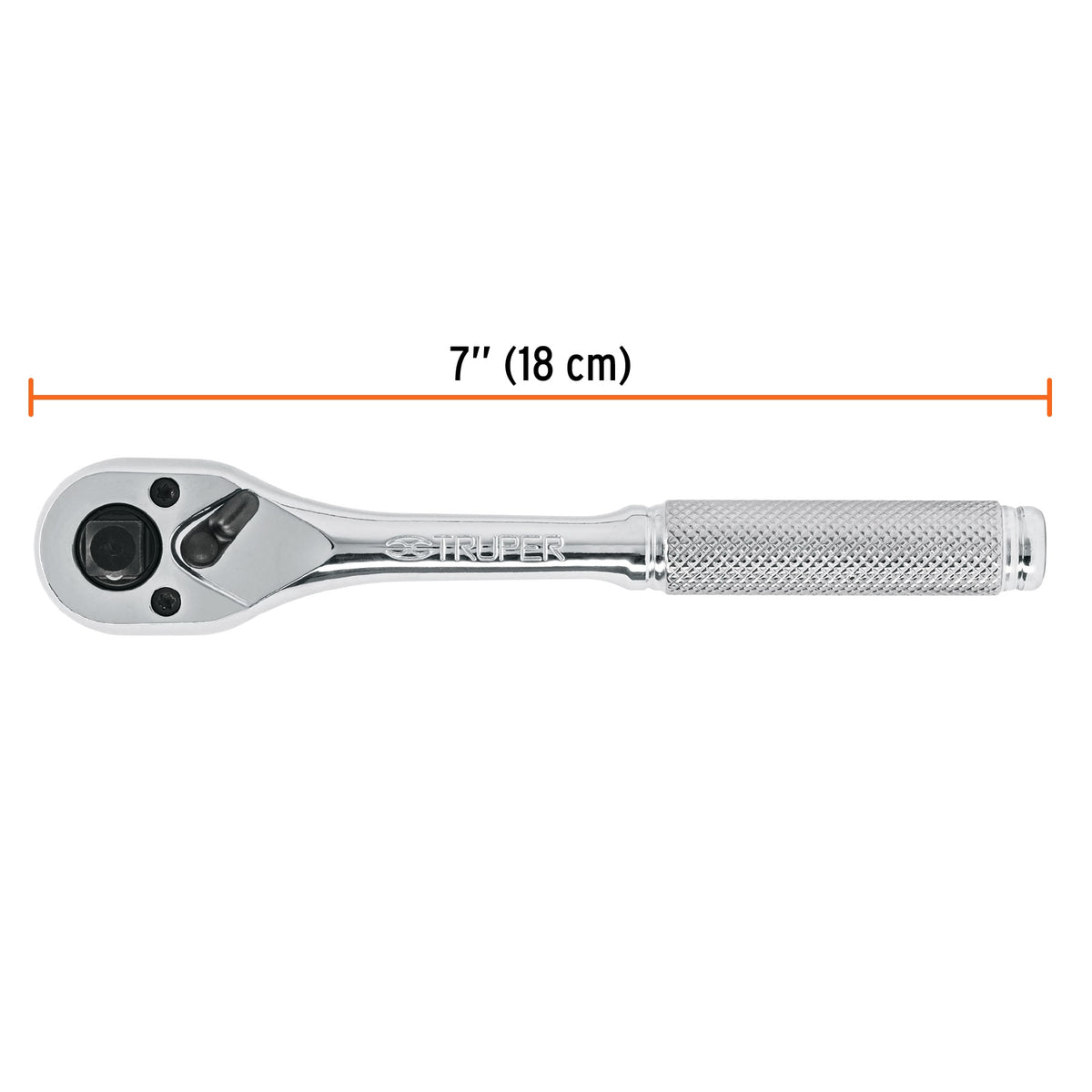 Matraca triple cuadros 1/4", 3/8" y 1/2" · vista 3