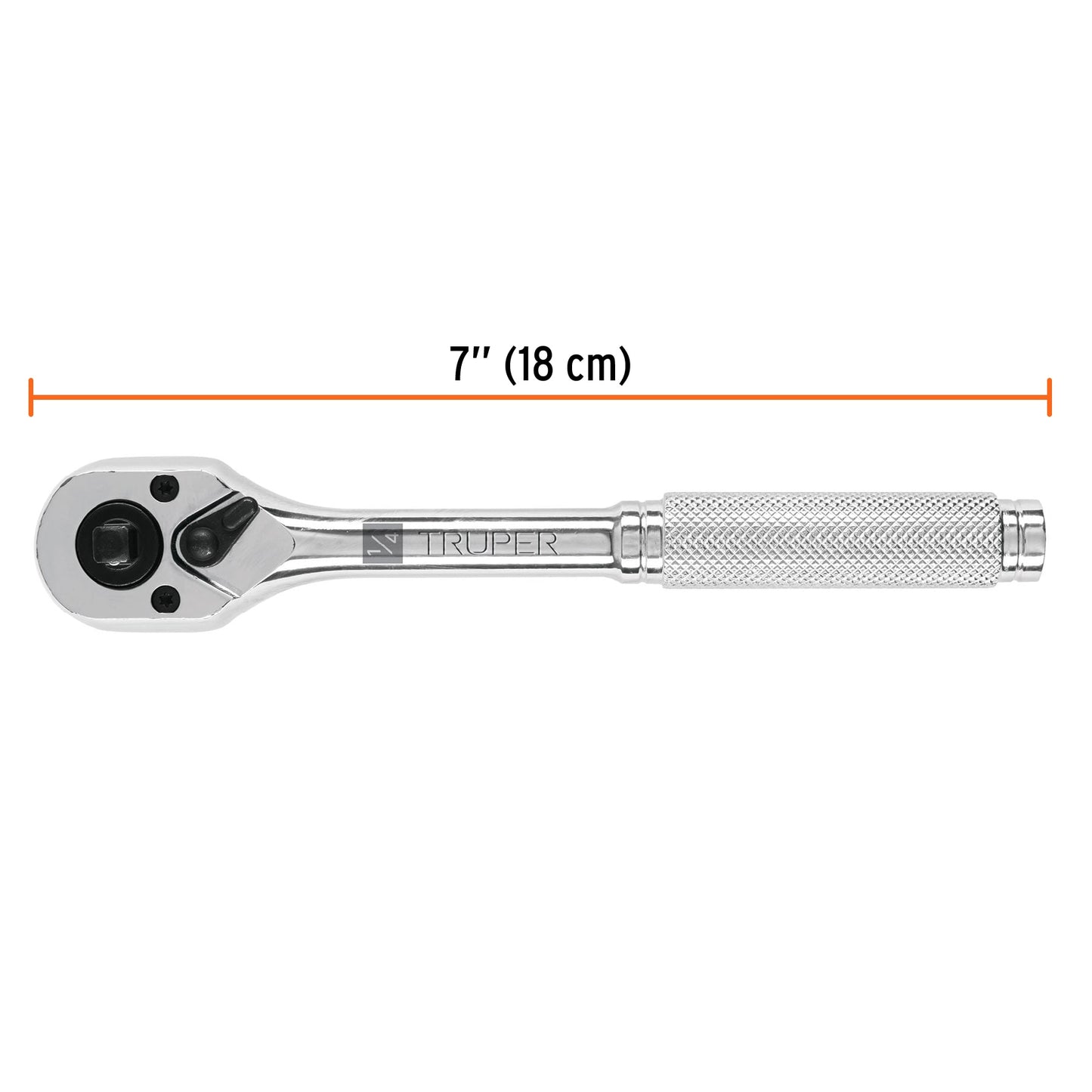 Matraca doble cuadros 1/4pulg y 3/8pulg