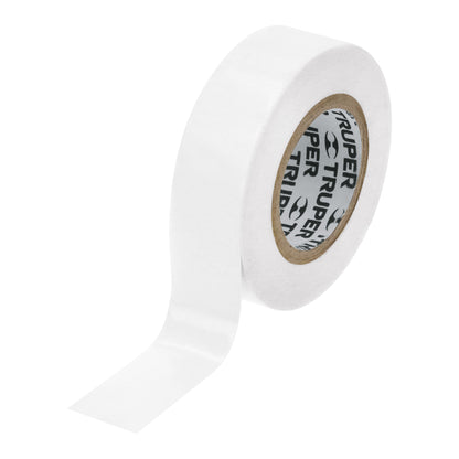 Cinta aislante 9 m x 19 mm blanca