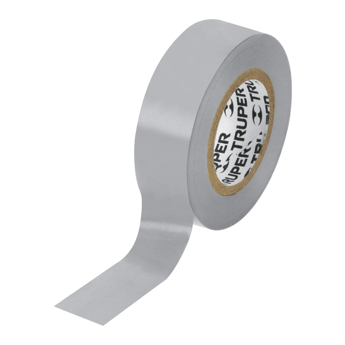 Cinta aislante 9 m x 19 mm gris