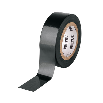 Cinta de aislar de 9 m x 19 mm negra