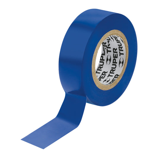 Cinta aislante 9 m x 19 mm azul