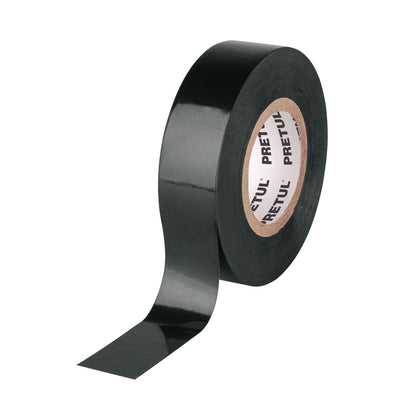 Cinta de aislar de 18 m x 19 mm negra en blíster