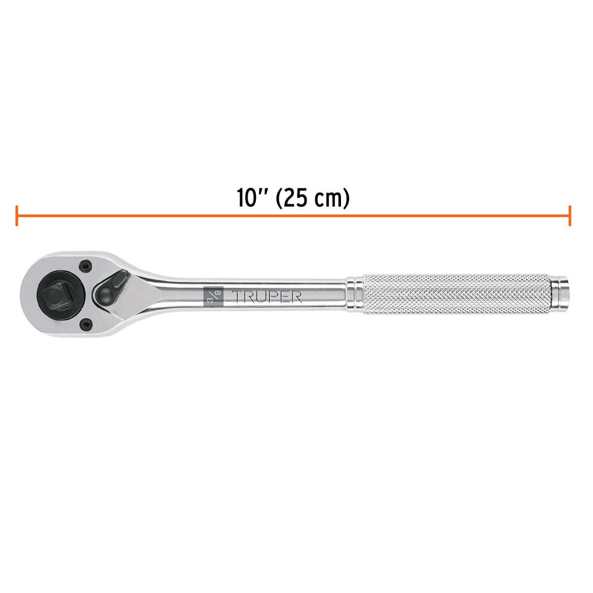 Matraca doble cuadros 3/8pulg y 1/2pulg