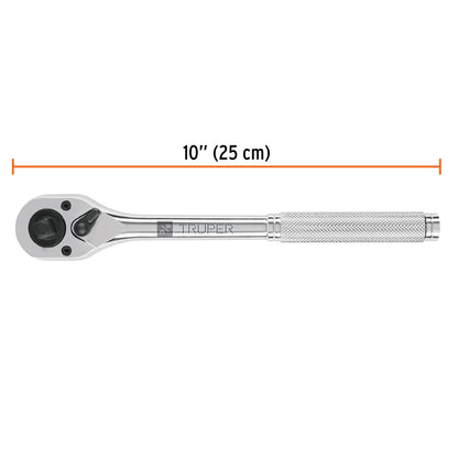 Matraca doble cuadros 3/8pulg y 1/2pulg