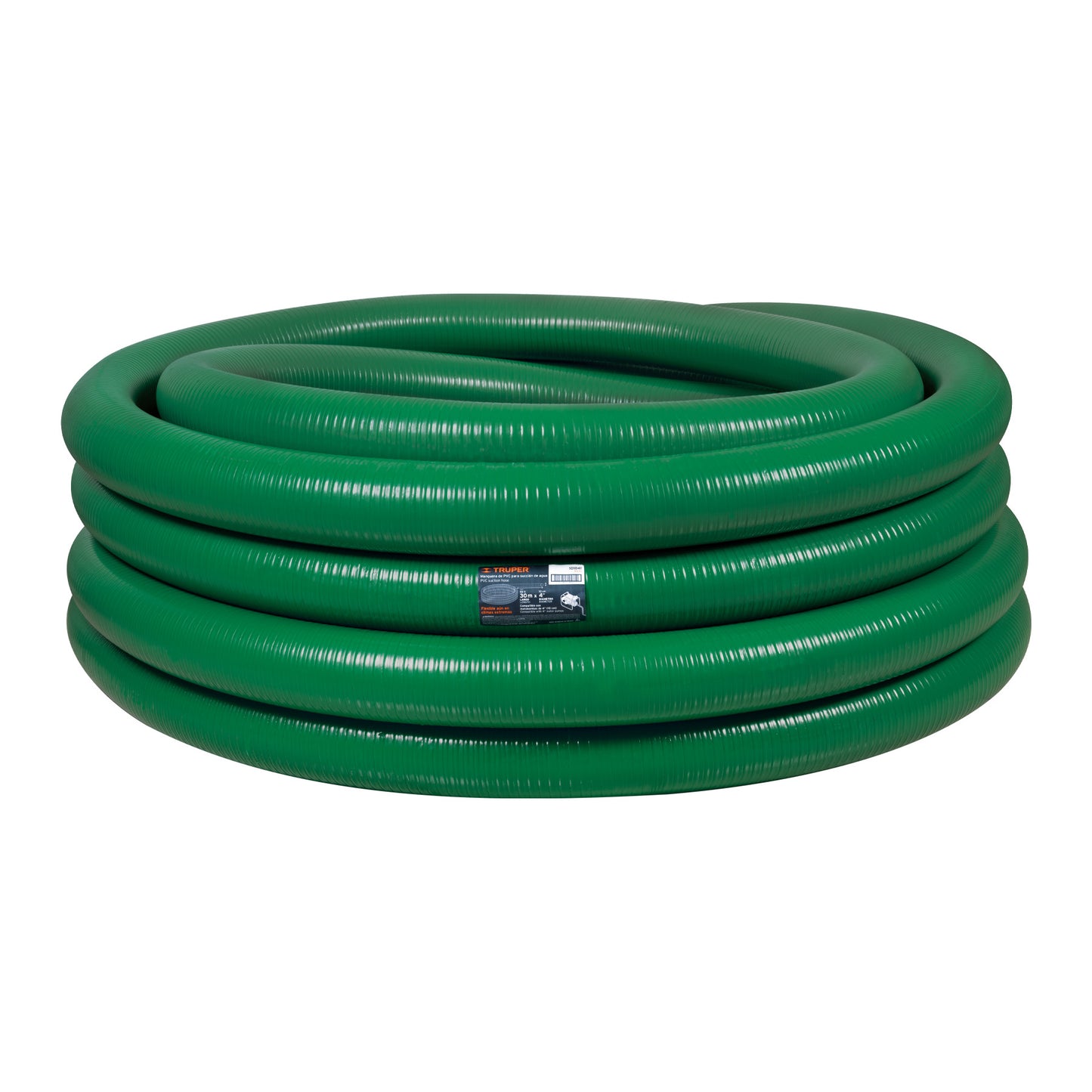 Manguera de succión y descarga de 4 pulgadas para motobomba rollo de 30 m