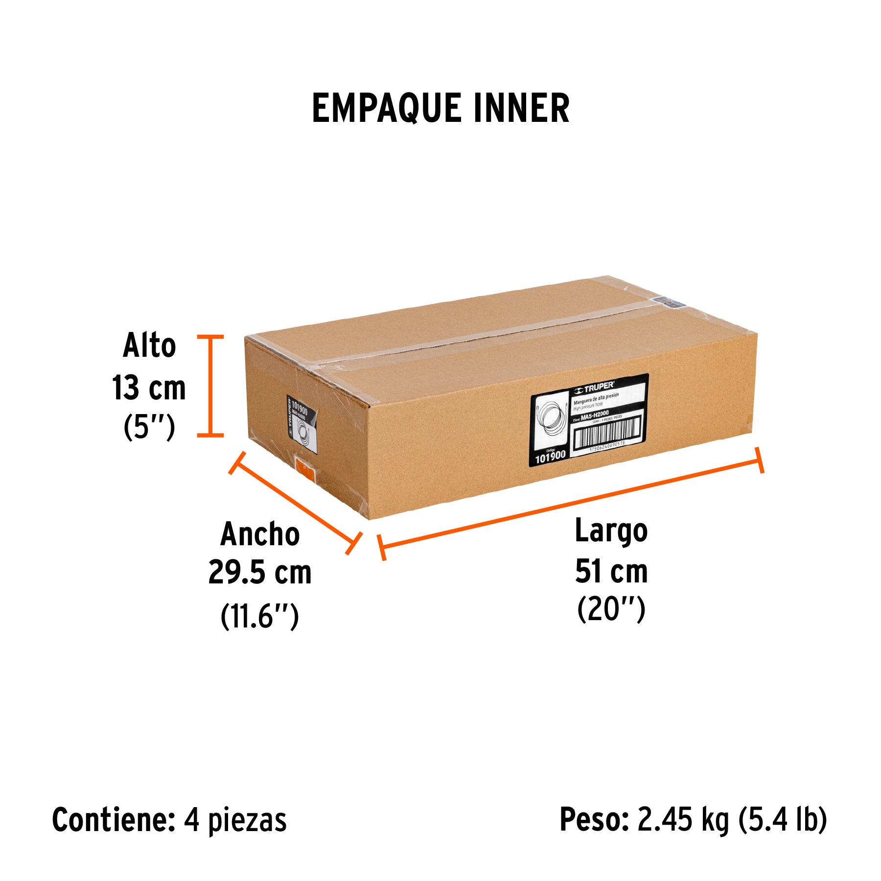Manguera para HILA-2000 - SKU 101900