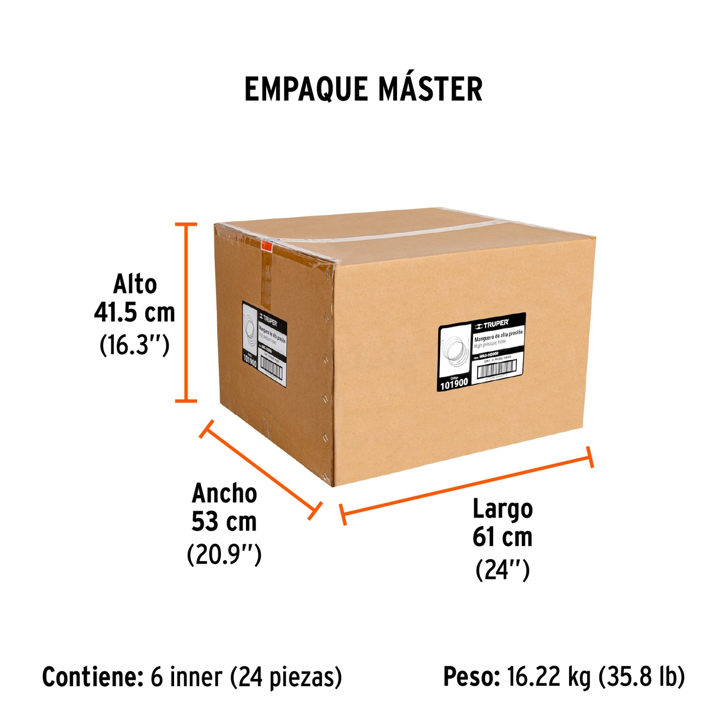 Manguera para HILA-2000 - SKU 101900