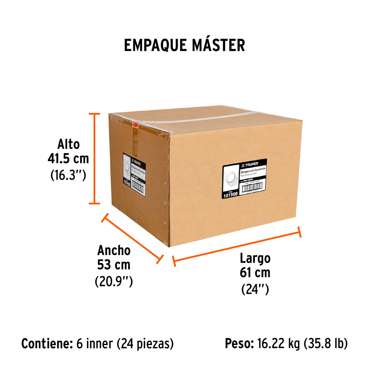 Manguera para HILA-2000 - SKU 101900