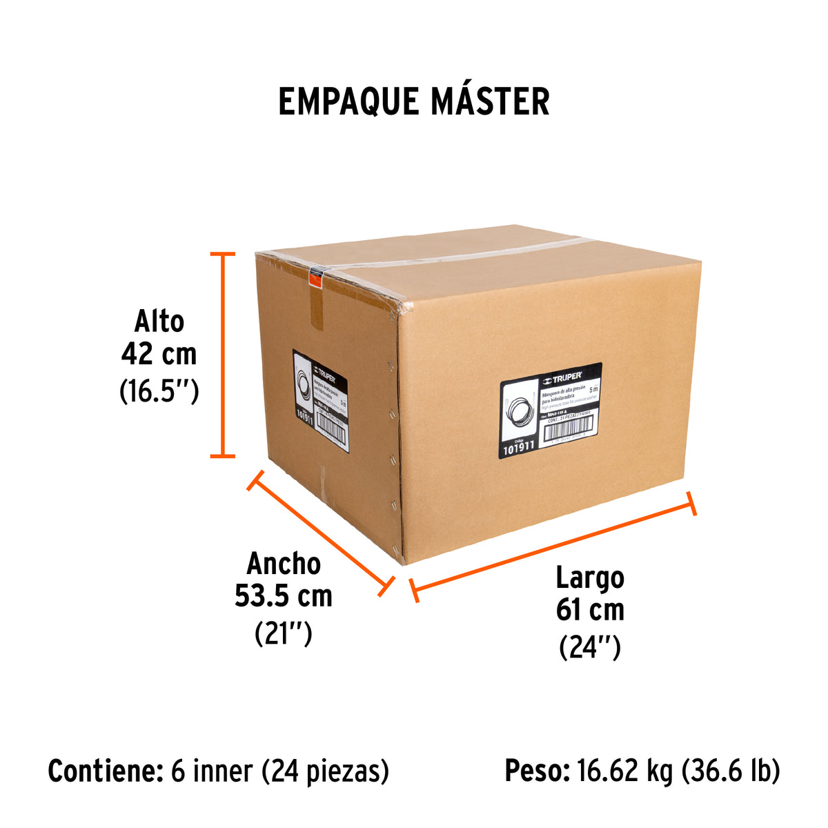Manguera para HILA-1500/HILA-1800 - SKU 101911