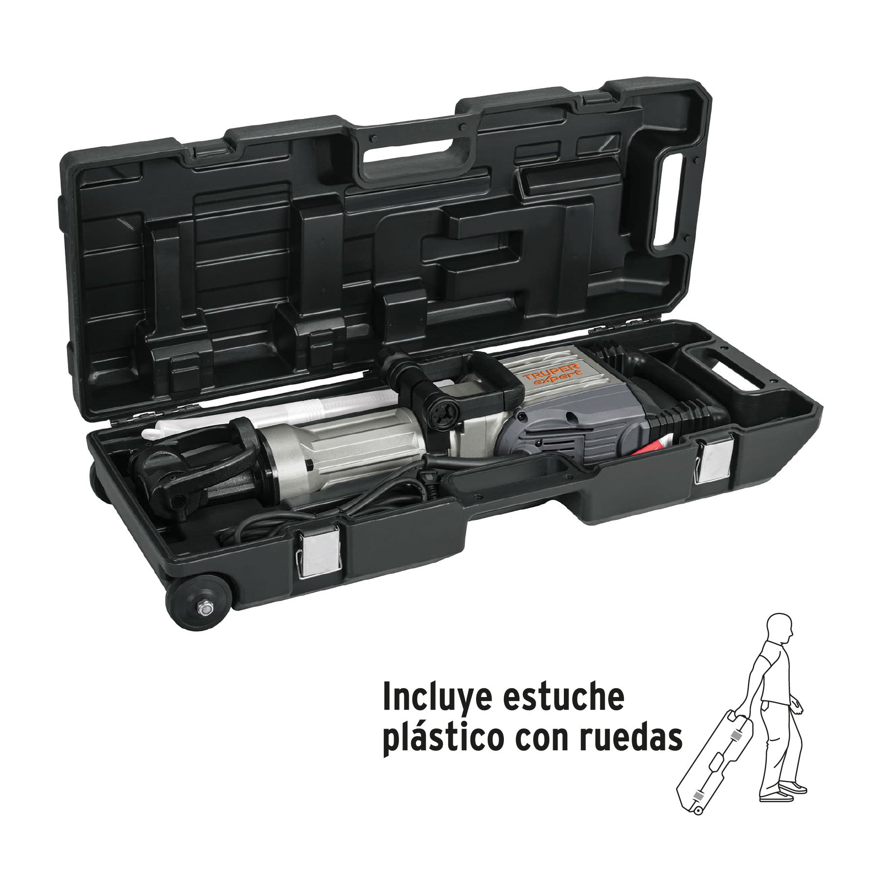 Martillo demoledor HEX 20 kg 55J 1600W - SKU 100893