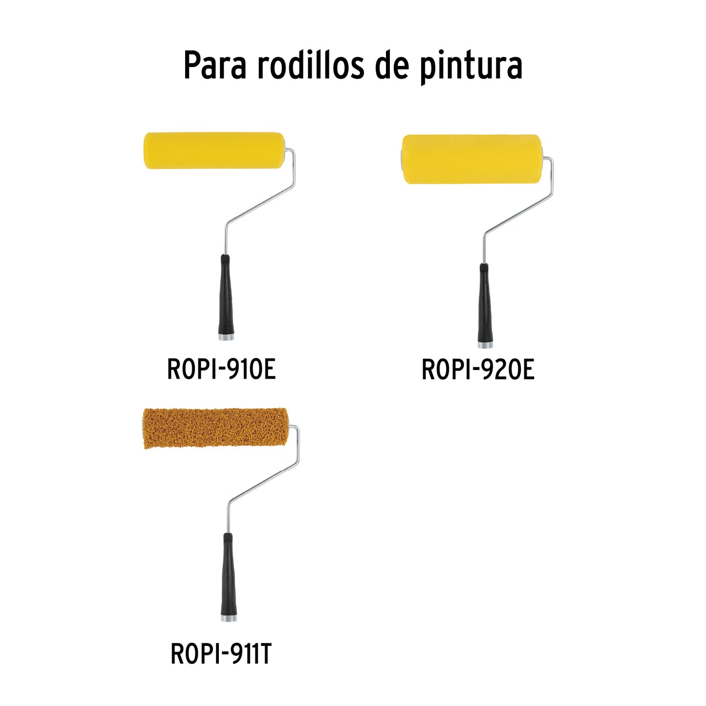 Maneral de 9 pulgadas con jaula para rodillo