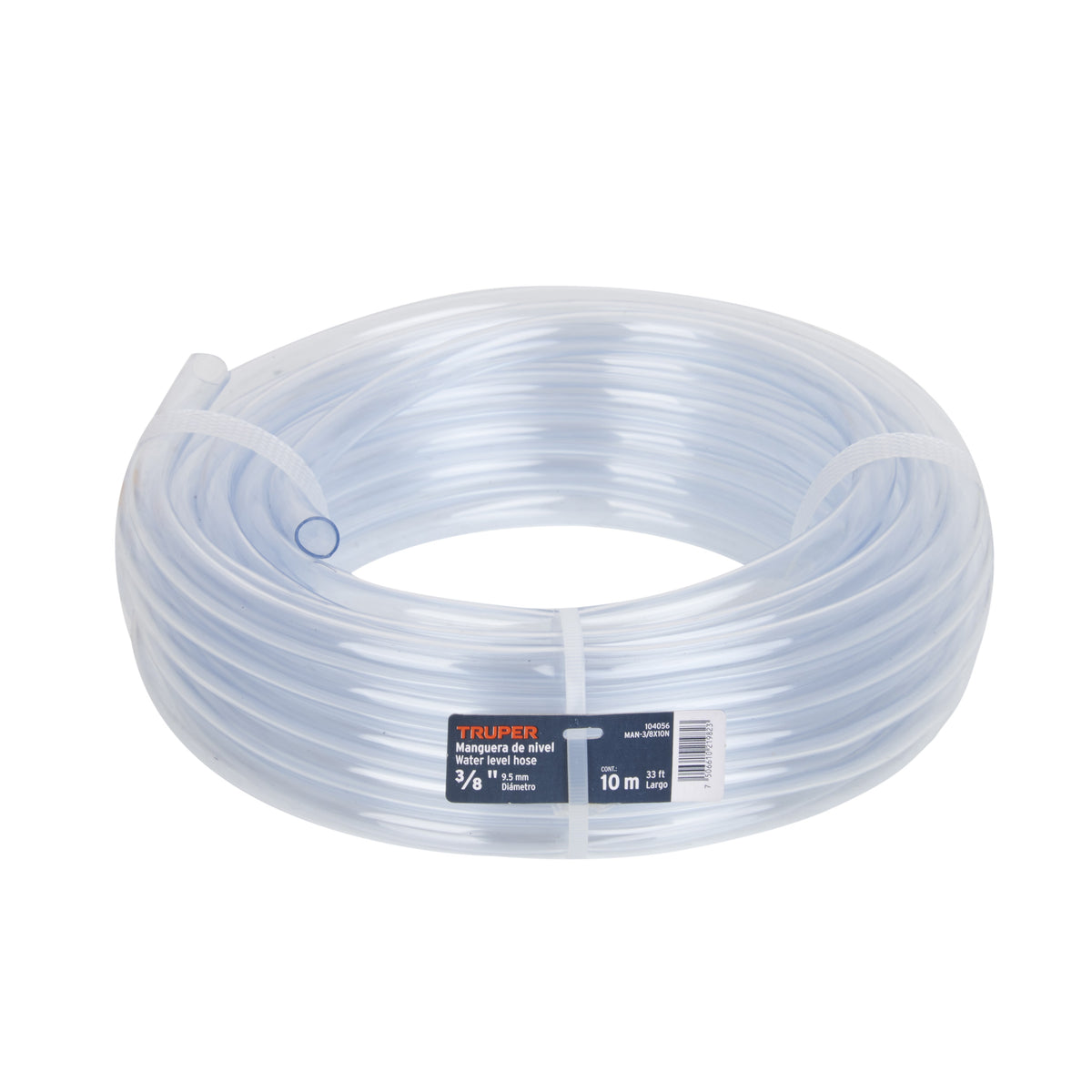 Manguera de Nivel, 3/8", rollo de 10m