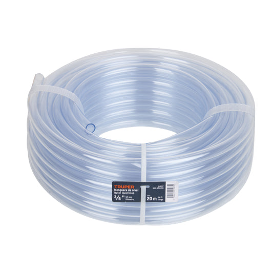 Manguera de Nivel, 3/8", rollo de 20m