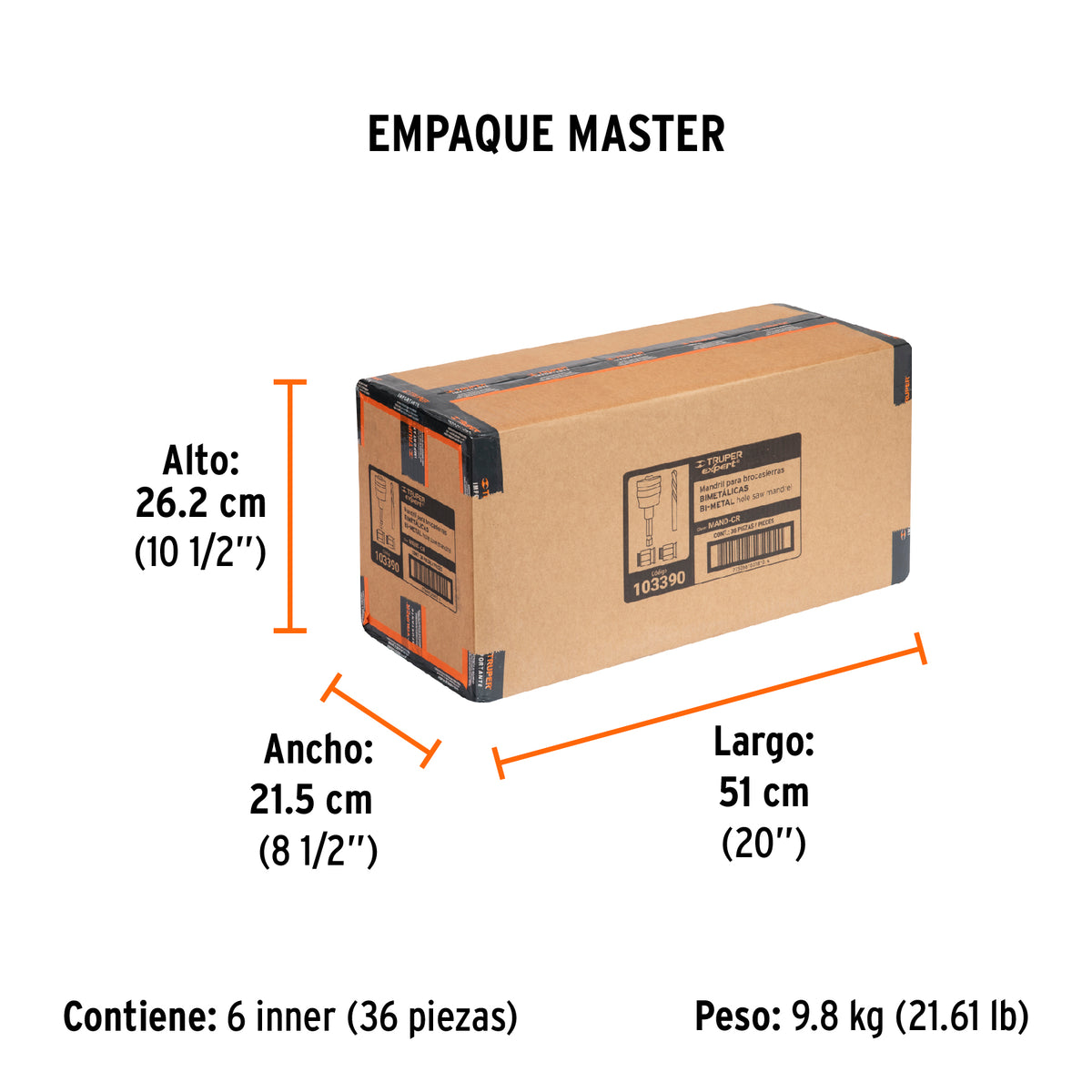 Mandril de cambio rápido con adaptadores y broca, EXPERT · vista 5