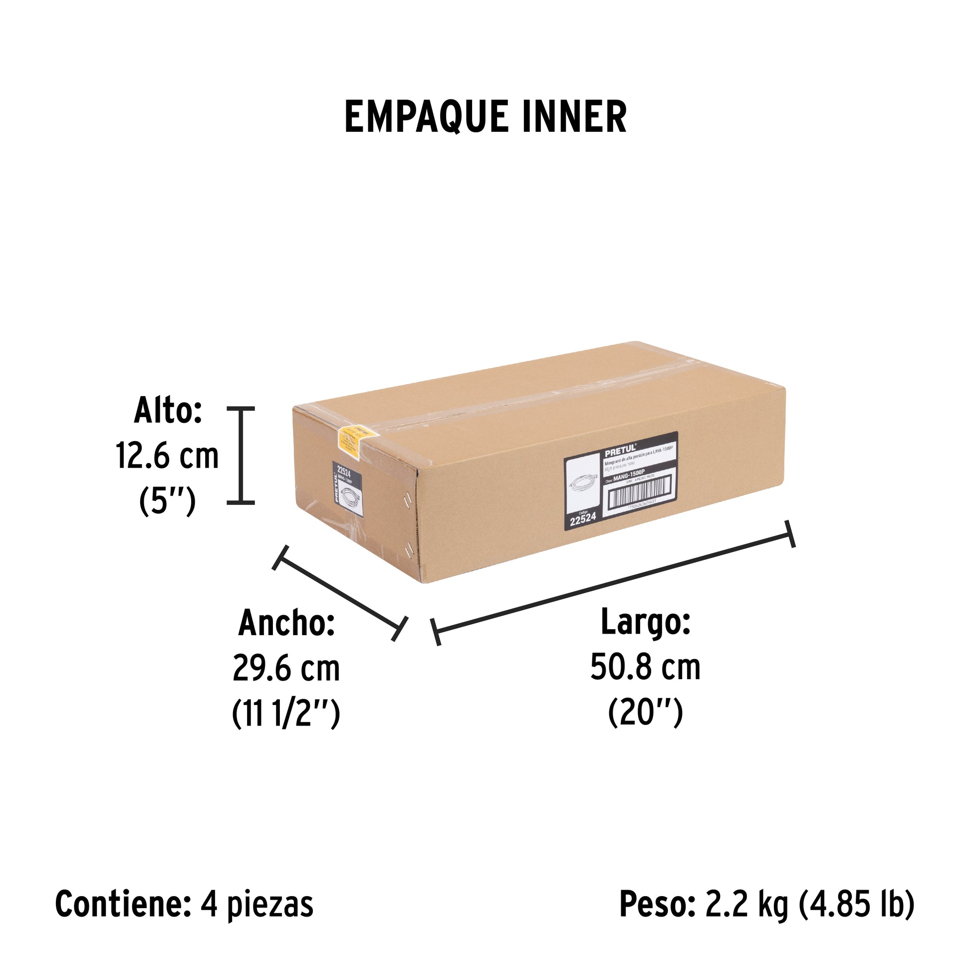 Manguera para LAVA-1500P - SKU 22524