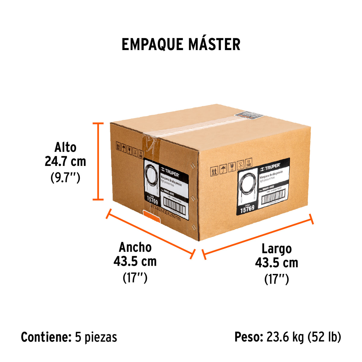 Manguera para LAGAS-4000 · vista 3