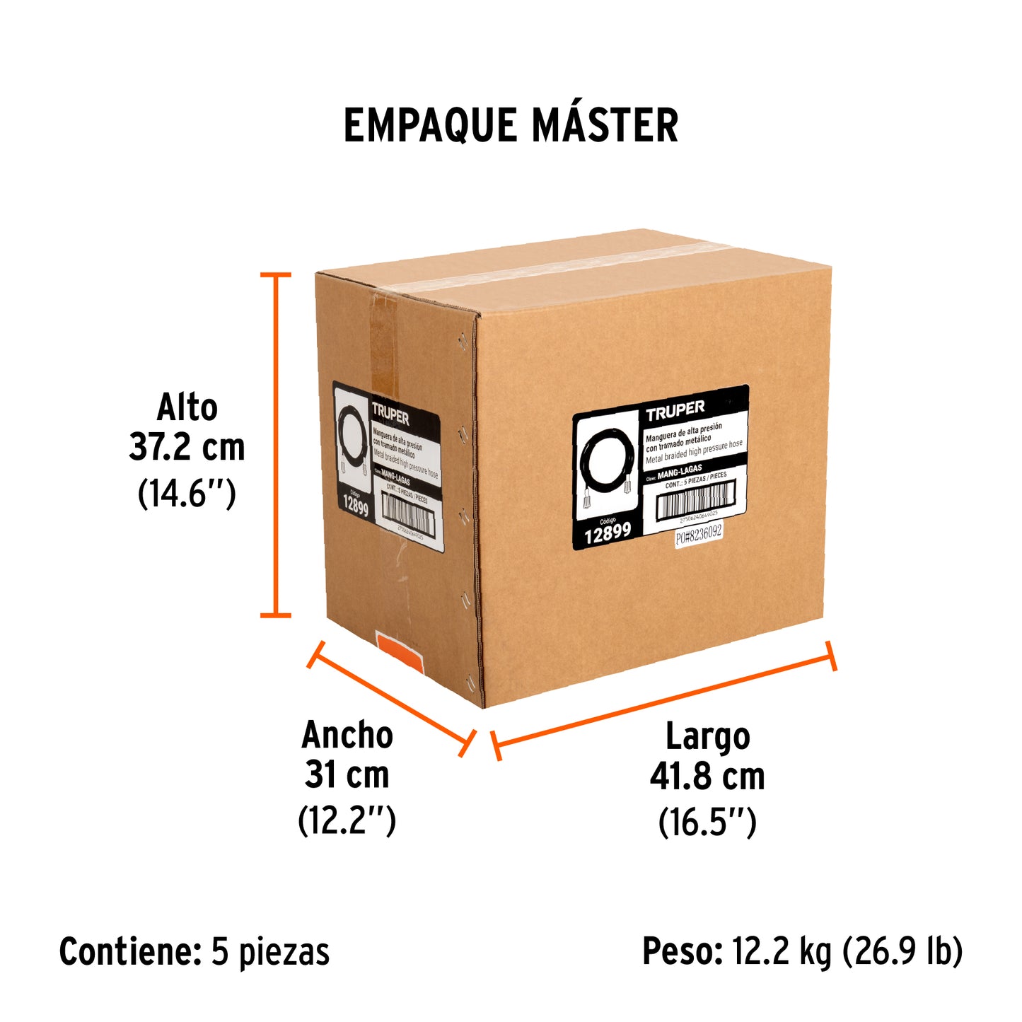 Manguera para LAGAS-2800 - SKU 12899