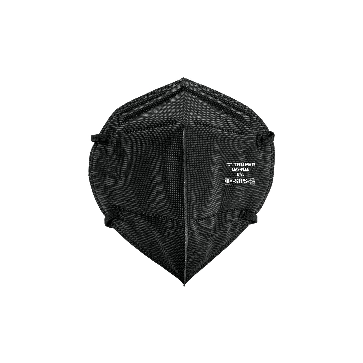 Respirador plegable N95 color negro