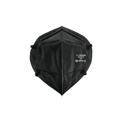 Respirador plegable N95 color negro