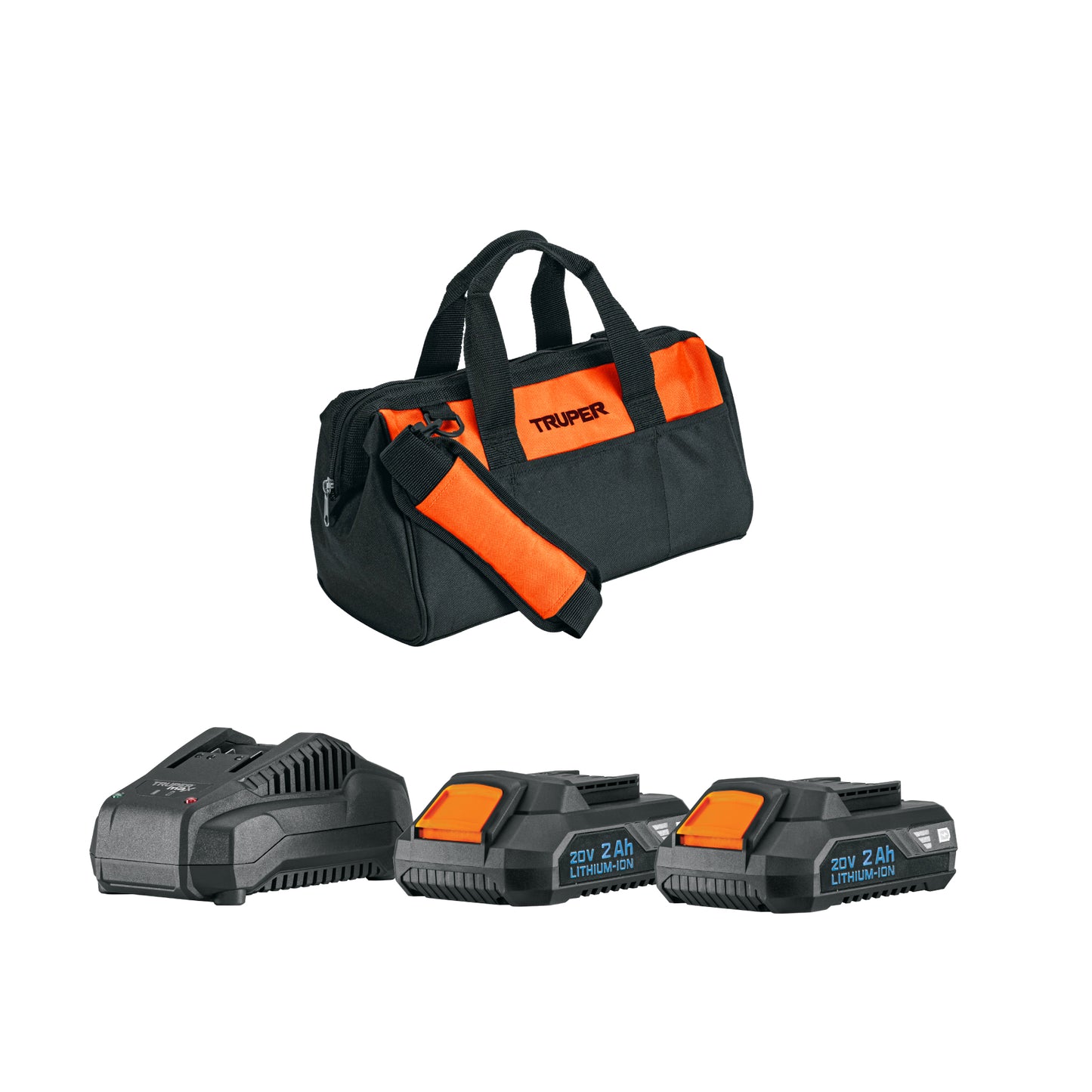 Rotomartillo inalámbrico de 1/2 in con batería 20 V y dos velocidades